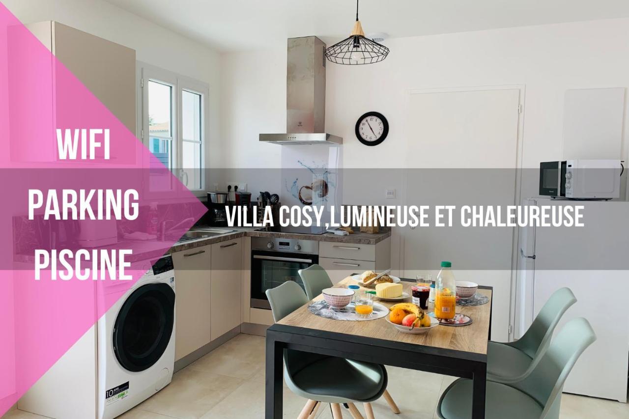Le Mousse Maison Avec Piscine/Parking/Wifi/Plages 5Kms Les Mathes Kültér fotó